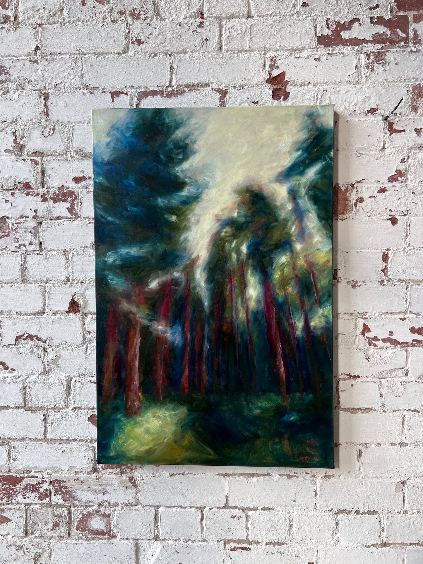 'Breathe' Original Oil Painting on Canvas