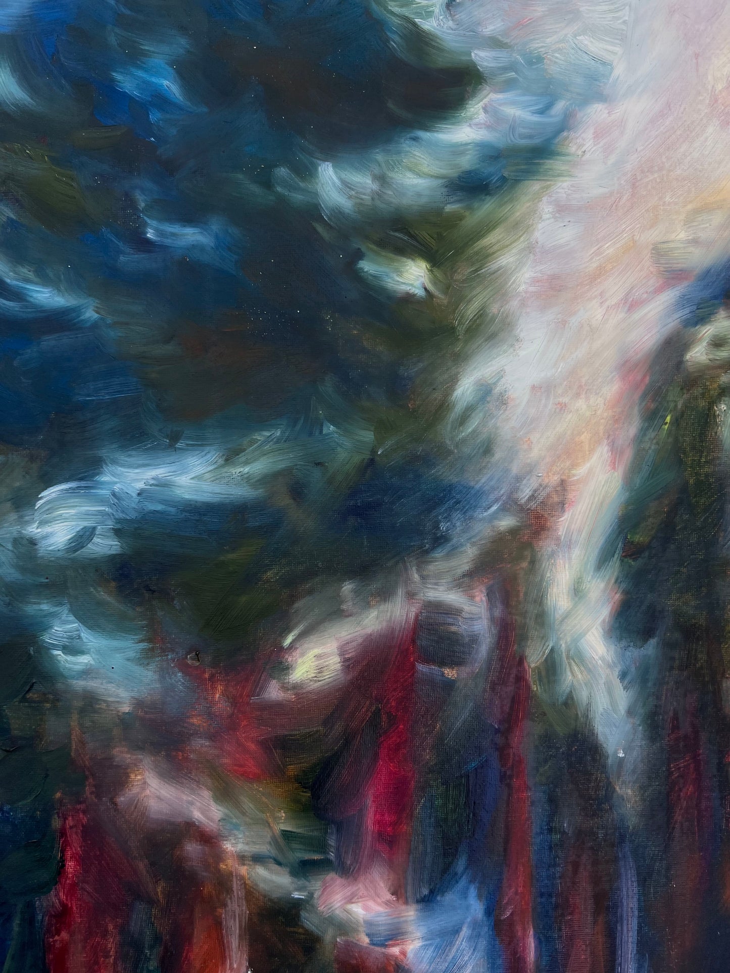 'Take a Moment' Original Oil Painting on Canvas