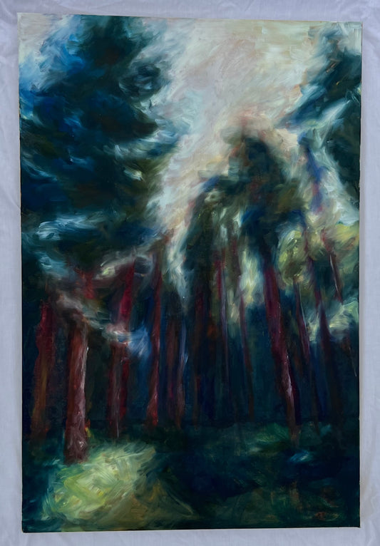 'Take a Moment' Original Oil Painting on Canvas
