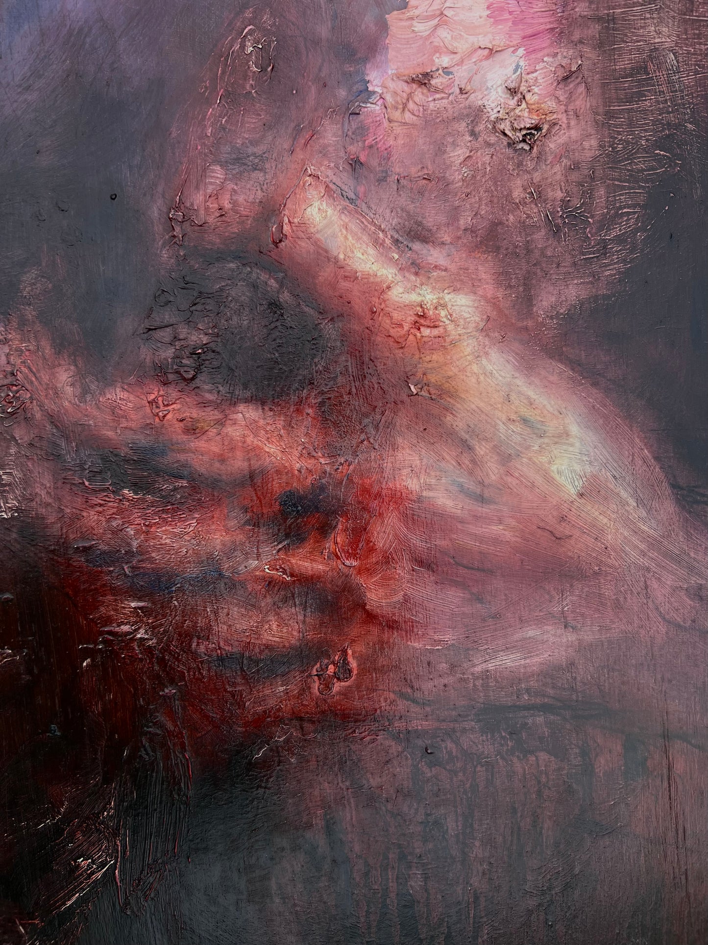 'Is it Love' Original Oil Painting on Wood